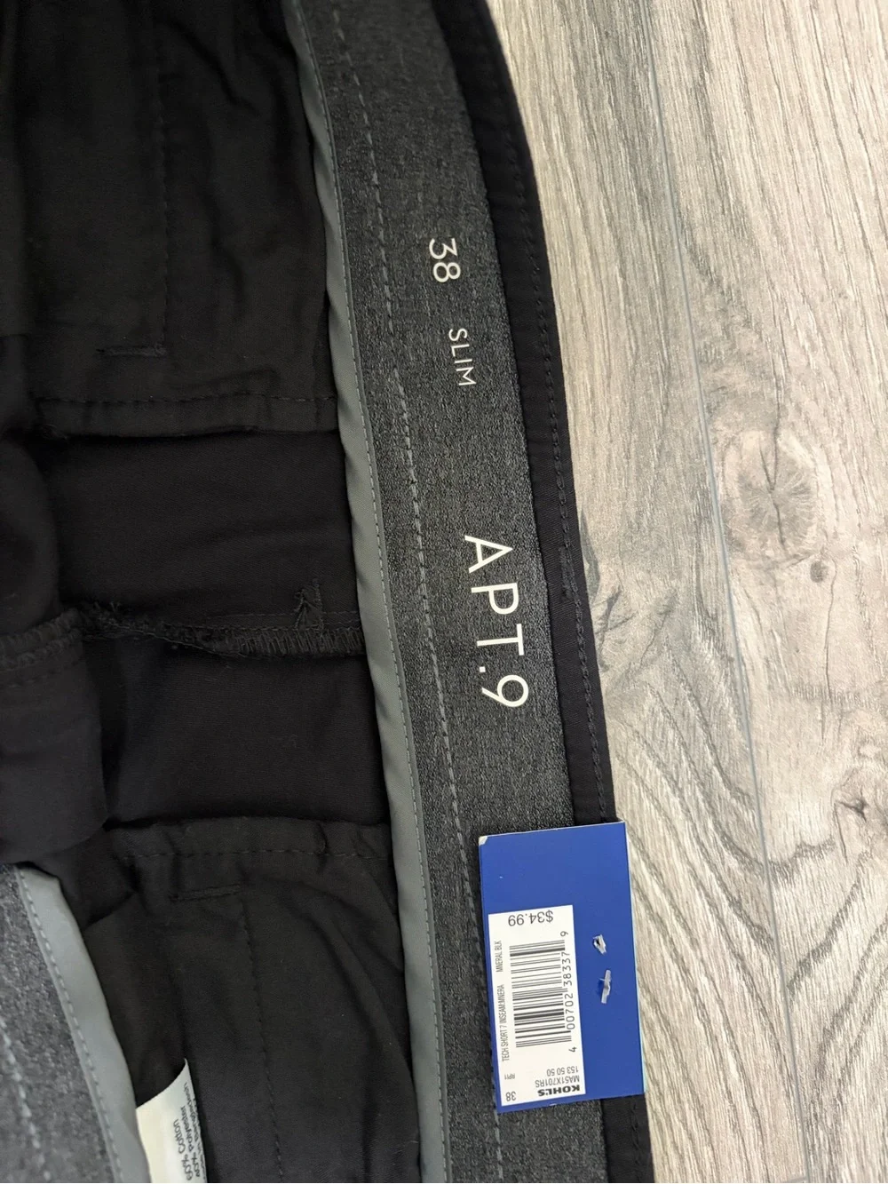 Apt. 9 Black Slim Shorts